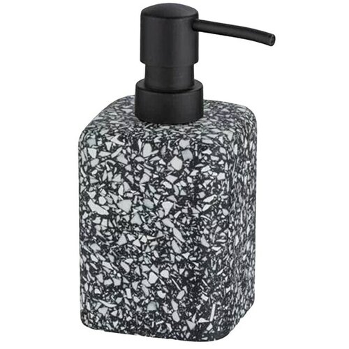 Wenko Dozator sapuna Terrazzo (Crna, Visina: 16 cm) Slike