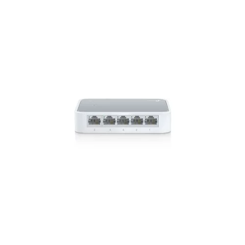Tp-link Switch TL-SF1005D, 5-Port RJ45 10/100Mbps desktop switch, Fanless, Auto Negotiation/Auto MDI/MDIX, Plastic case