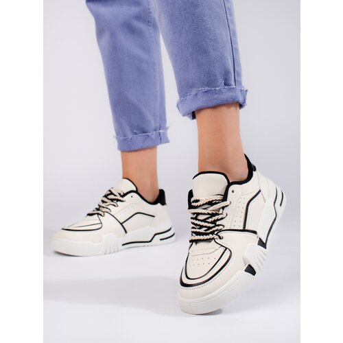 SHELOVET White Women&amp;#039;s Sneakers Slike