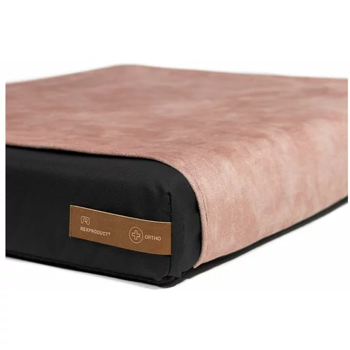 Rexproduct Svijetlo ružičasta navlaka za krevetić za pse 60x50 cm Ori M –