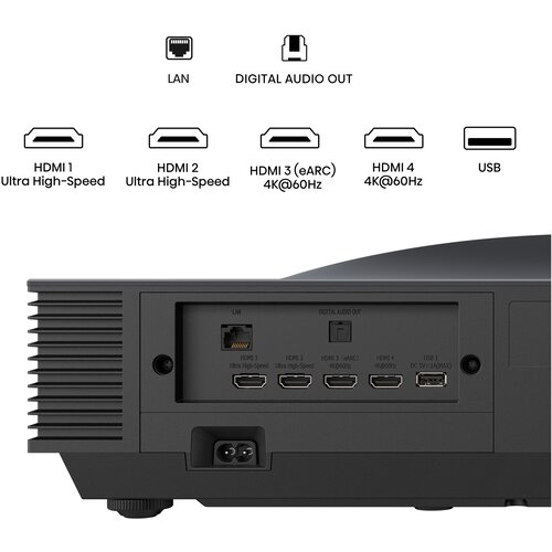 Hisense PX4-PRO 4K pametni laser cinema projektor Slike