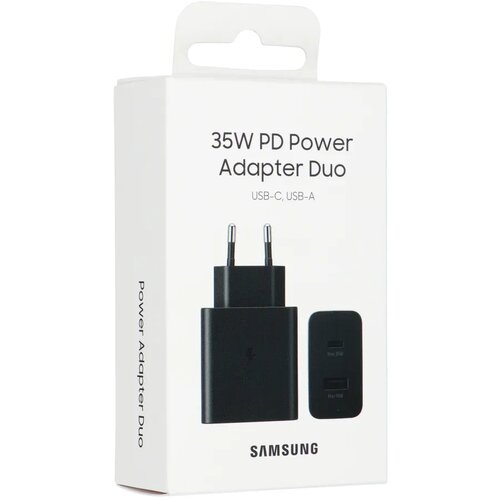  Originalni Samsung brzi punjač EP-TA220NBEGEU 1x USB C 1x USB A 3A 35W crni Cene