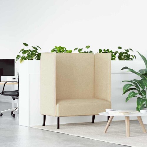 SOFA s visokim naslonom 101cm Krema tkanina Cijene