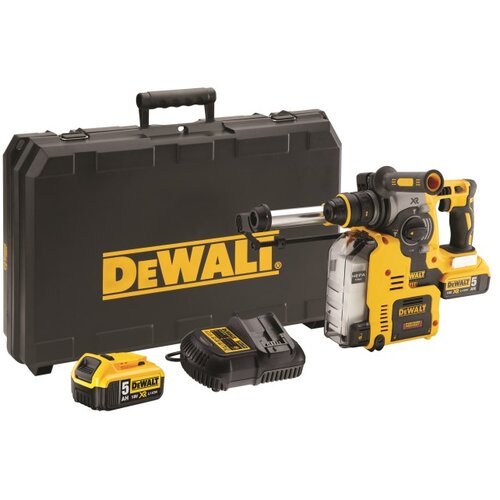 Dewalt VRTALNO IN UJEDALNO KLADIVO SDS-PLUS 18V DCH275P2 + SISTEM ZA ZBIRANJE PRAHU DCH275P2, (21388963) Cene