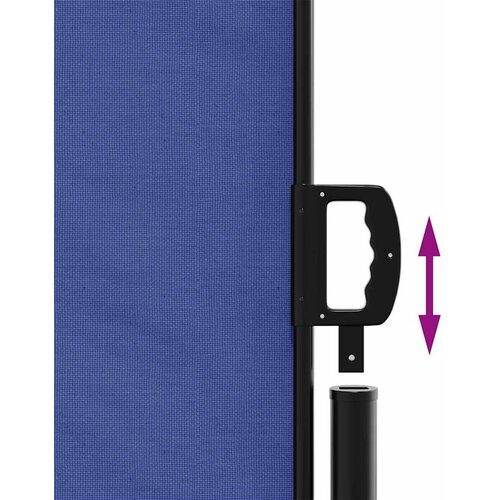  Uvlačiva bočna tenda 100 x 600 cm plava Slike