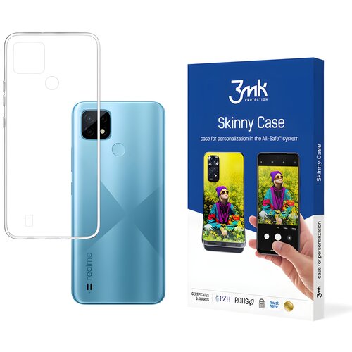 3mk Skinny futrola za Realme C21 - Prozirna Cijene