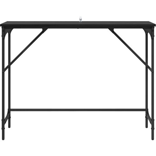  Konzolna stolica Crni hrast 100 x 32 x 75 cm Konstruirano drvo Slike