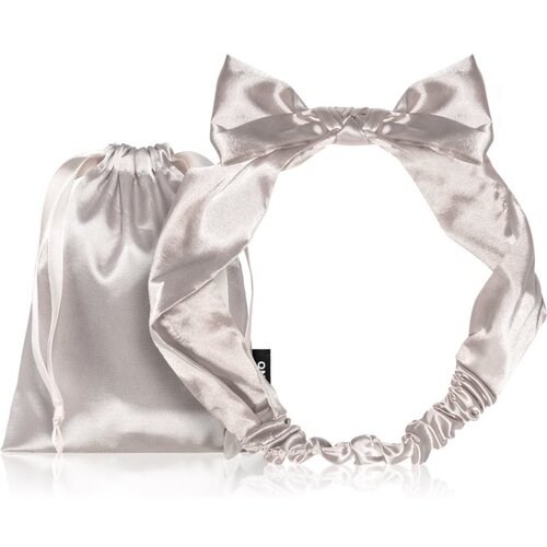 Notino Hair Collection Satin headband obroč za lase Beige Cene