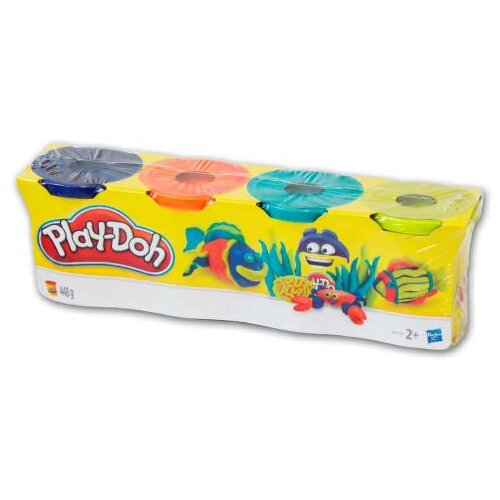 Playdoh plastelin , 4 lončki klasične barve Cene