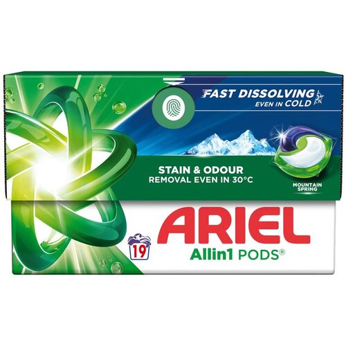 Ariel Mountain Spring gel kapsule 19 pranja Cene