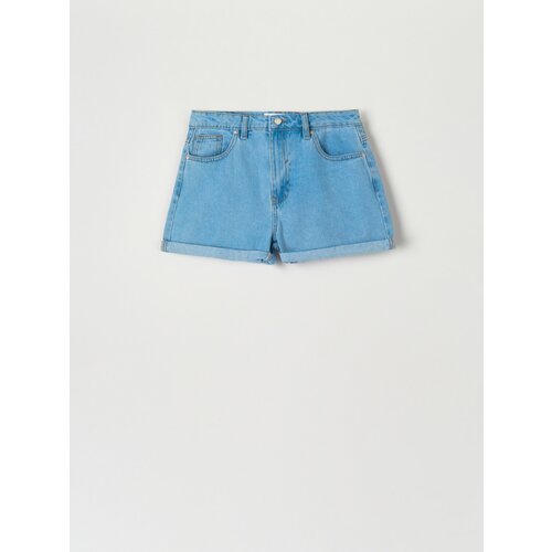 Sinsay ženske high waist mom kratke hlače od trapera 0392U-50J Slike