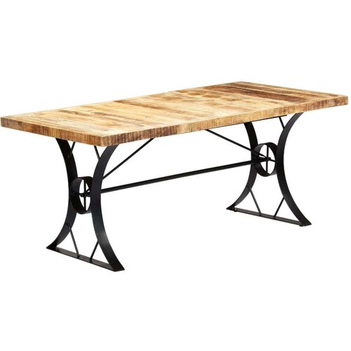  Jedilna miza 180x90x76 cm trden mangov les, (20711020) Slike