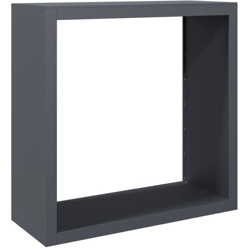 vidaXL Stalak za drva za ogrjev antracit 100x40x100 cm čelični Cijene