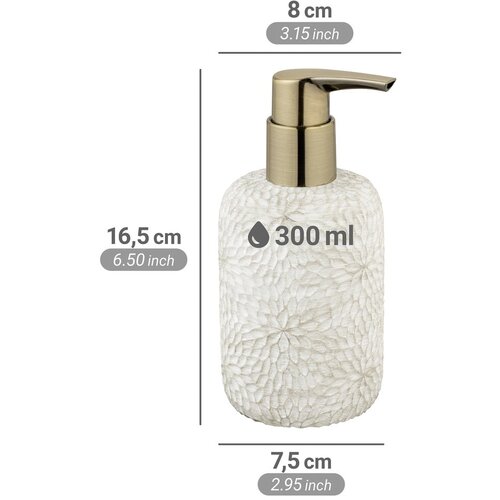 Wenko Bel dozirnik za milo iz poliresina 300 ml Montalfano &amp;ndash; Slike