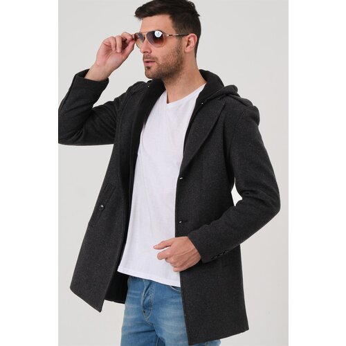 Dewberry PLT8406 MEN'S COAT-PATTERNED ANTHRACITE Cijene