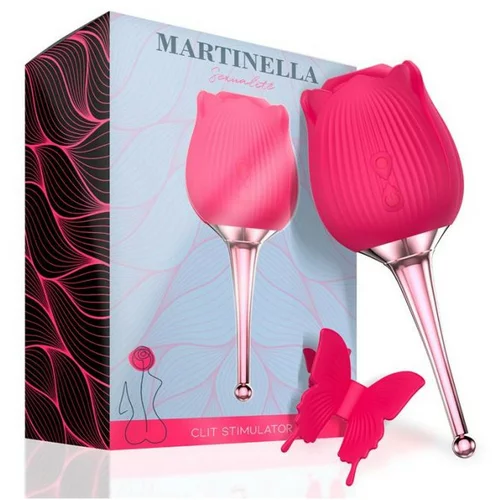 Martinella Stimulator Butterfly roza