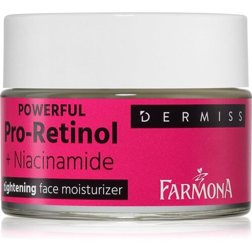 Farmona Dermiss Powerful Pro-Retinol + Niacinamide učvrstitvena in hranilna krema z vlažilnim učinkom 50 ml Slike