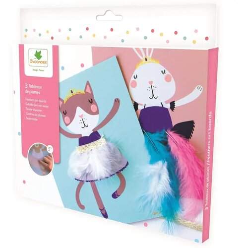Flair Toys Sycomore: Kreativni set za izdelavo peresnih slik Cene
