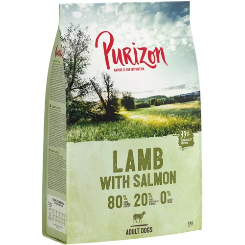 Purizon jagnjetina z lososom Adult - brez žit - Varčno pakiranje: 2 x 12 kg