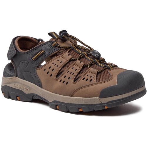 Skechers Sandali Tresmen-Menard 205113/BRBK Brown Cene