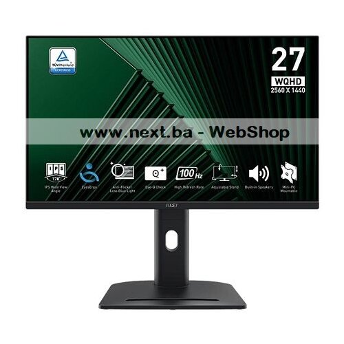  Monitor 27 MSI PRO MP275QPG IPS 2K HAS Cijene