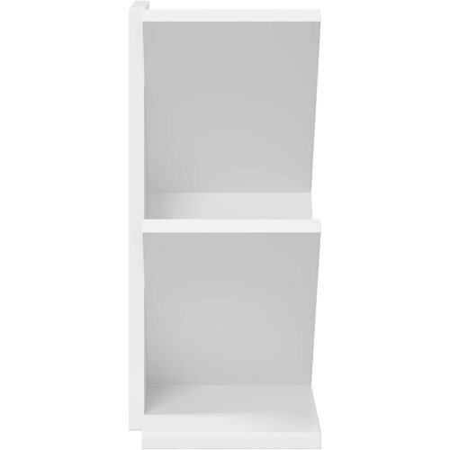  Polica za knjige s 3 etaže 30 x 18 x 40 cm Konstruirano drvo Slike