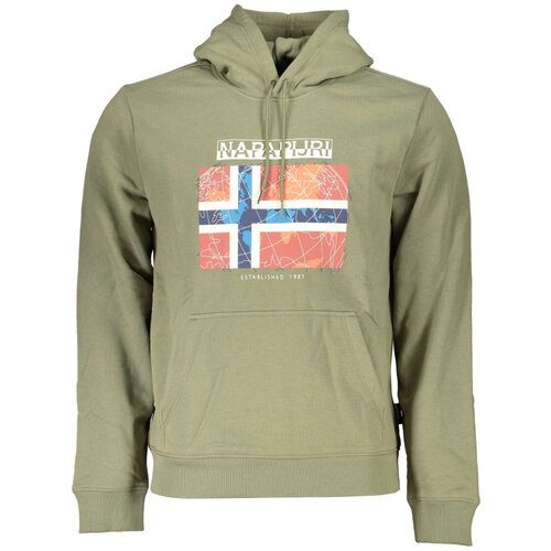 Napapijri GREEN MEN&amp;#039;S ZIPLESS SWEATSHIRT Slike