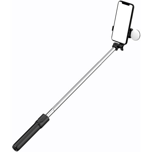 HURTEL SELFIE STICK WR1YXS TELESKOPSKI STATIV 0,71M Z LUČKO ZA TELEFON ČRN, (21911752) Cene