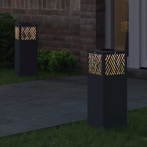  Solarna LED svjetlost za stazu 2 pcs Antracit Slike