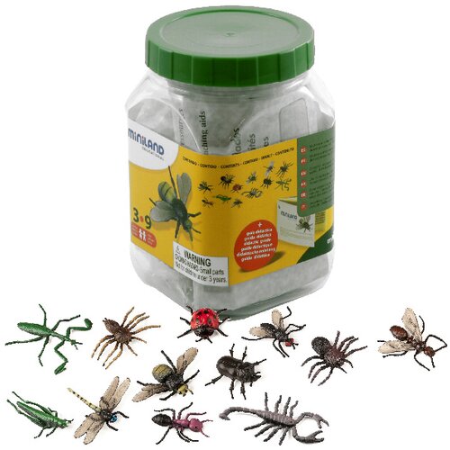 Set sortiraj insekte u plastičnoj kutiji Miniland 12421 Slike