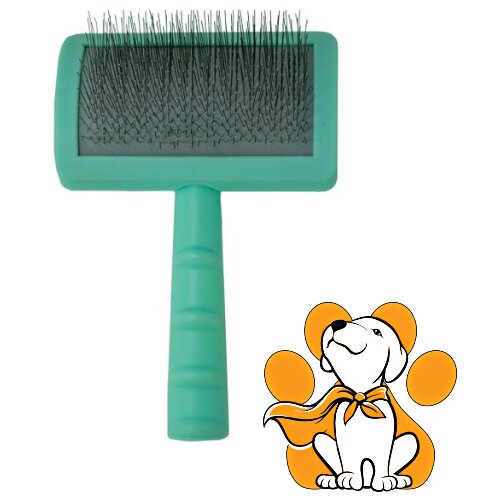 Tauro Pro Line brush Mint, Profesionalna Tanka Plastična Četka za Pse i Mačke Cene