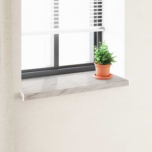  Prozorska klupčica Mramorna tekstura 80 x 45 x 4,5 cm PVC Slike