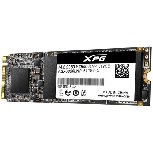 Adata 512GB M.2 PCIe Gen 3 x4 NVMe ASX6000LNP-512GT-C ssd Slike