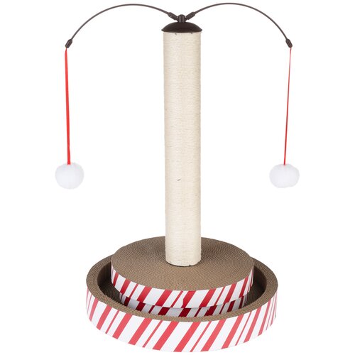 TIAKI 4-u-1 multitoy grebalica za mačke - D 40 x Š 40 x V 62 cm Cijene