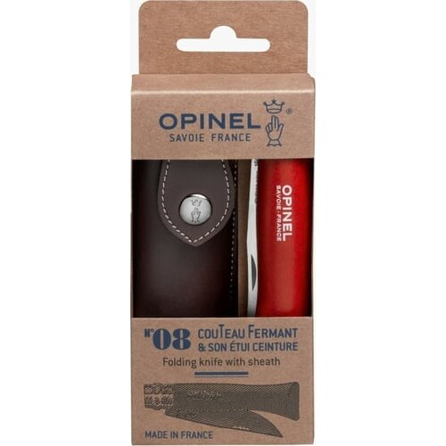 Opinel No. 08 Red with sheath Cijene