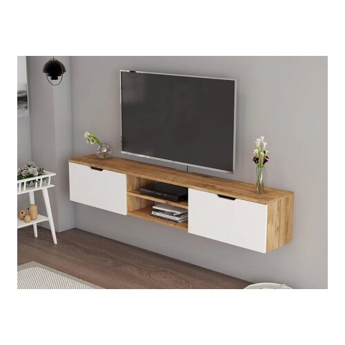 Futrix Tv komoda zidna Atlantik bor - belo ( 34618 ) Slike