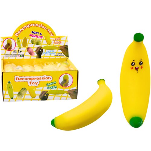  Banana Squishy Stretchy Rubber Yellow Cijene
