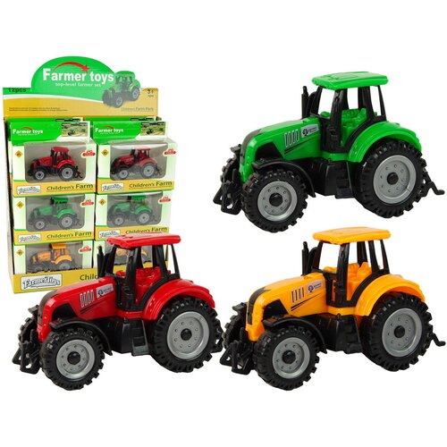 Traktor kmetijskega vozila Velike kolesa 3 barve Cene