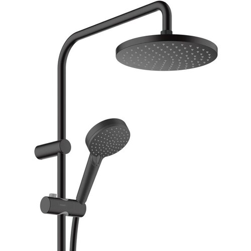 Hansgrohe vernis Blend Showerpipe200 termostatski usponski tu&amp;scaron; crna mat 26276670 Slike