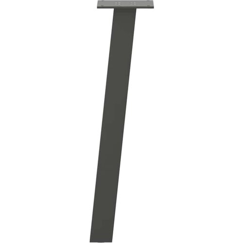  Noge stolića za kavu 4 kom antracit 42 cm čelik Slike