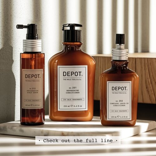 Depot 200 HAIR TREATMENTS NO. 212 INVIGORATING SCALP SERUM serum proti izpadanju las 100 ml Slike