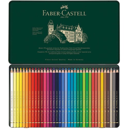  Boje drvene 36boja metalna kutija polychromos faber castell 110036 Slike