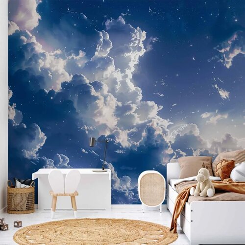  Foto tapeta - Starry Clouds and Delicate Light Over a Corner of the Sky 392x280 Cijene