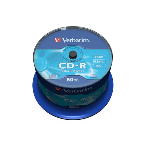 Verbatim CD disk 700 MB, 80 min, 52x, (DataLife) 50 kosov Cene