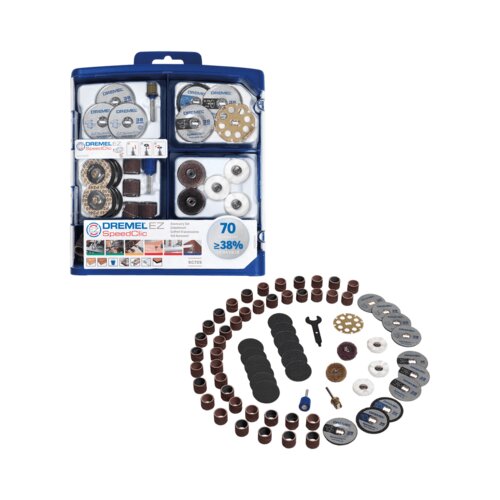 Dremel Set dodatnog pribora EZ SpeedClic, 70 komada Cijene
