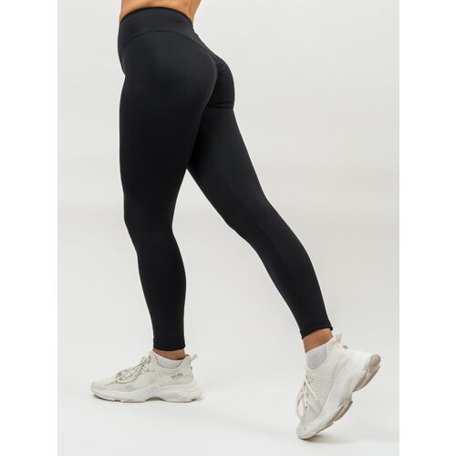 NEBBIA high waist leggings elevated black Cene