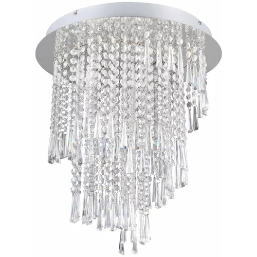 Tri O LED stropna svjetiljka u srebrnoj boji ø 45 cm Pomp –
