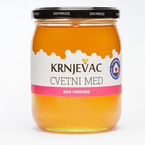 Krnjevac Cvetni med 720g Slike