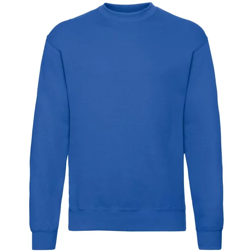 Fruit Of The Loom Men's Blue Sweatshirt Set-in Sweat