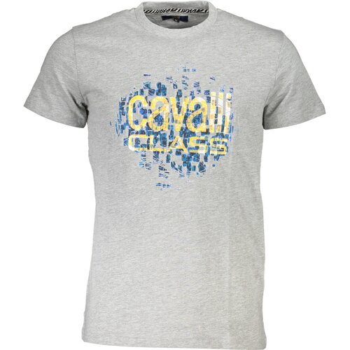 Cavalli Class SHORT SLEEVE T-SHIRT MEN GREY Slike